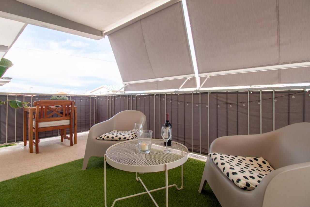 Super Apartamento A Un Paso Del Mar Oliva Buitenkant foto