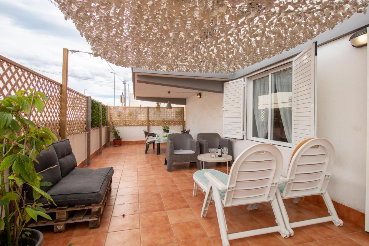 Super Apartamento A Un Paso Del Mar Oliva Buitenkant foto