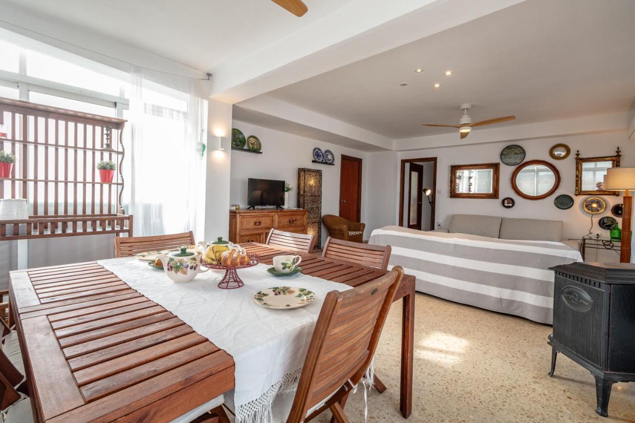Super Apartamento A Un Paso Del Mar Oliva Buitenkant foto