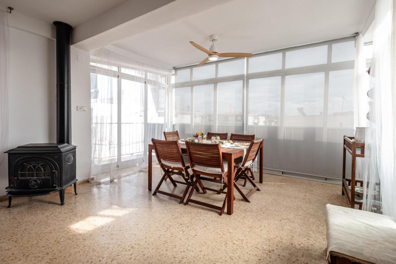 Super Apartamento A Un Paso Del Mar Oliva Buitenkant foto